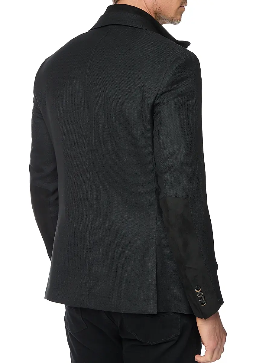 Robert Graham Men's Jetset Wool-Blend Single-Breasted Blazer | Thumbnail 4