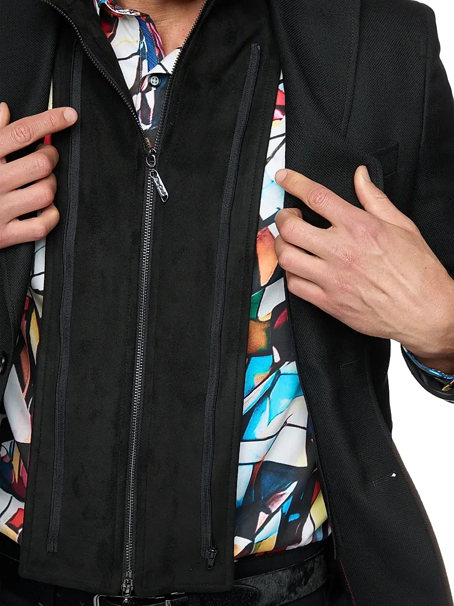 Robert Graham Men's Jetset Wool-Blend Single-Breasted Blazer | Thumbnail 6
