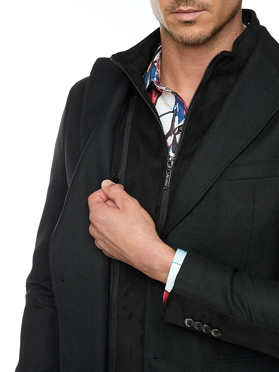 Robert Graham Men's Jetset Wool-Blend Single-Breasted Blazer | Thumbnail 8