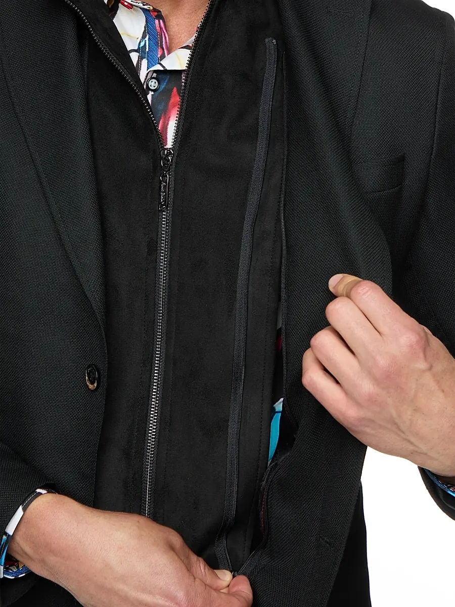 Robert Graham Men's Jetset Wool-Blend Single-Breasted Blazer | Thumbnail 9
