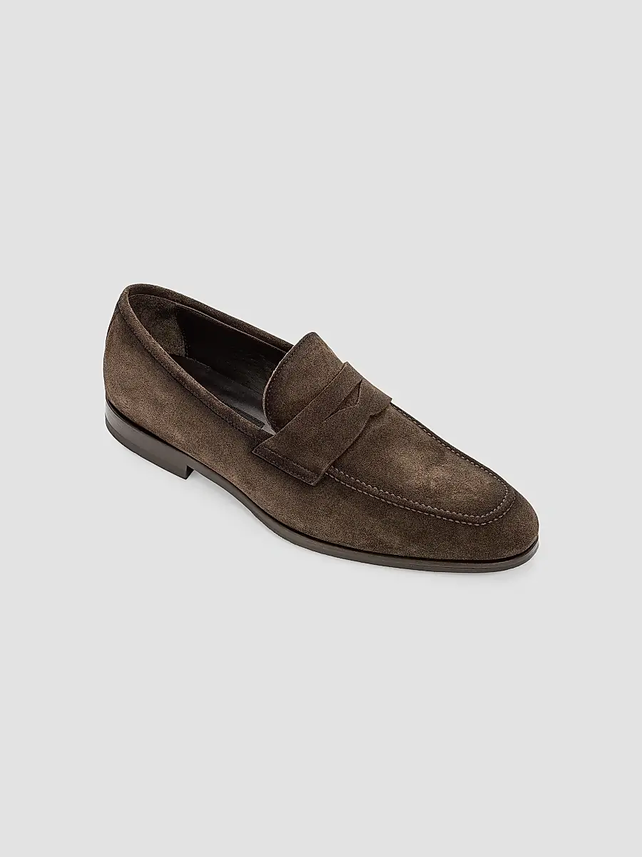 To Boot New York Men's Ronny Suede Penny Loafers | Thumbnail 2 To Boot New York Men's Ronny Suede Penny Loafers | Thumbnail 2
