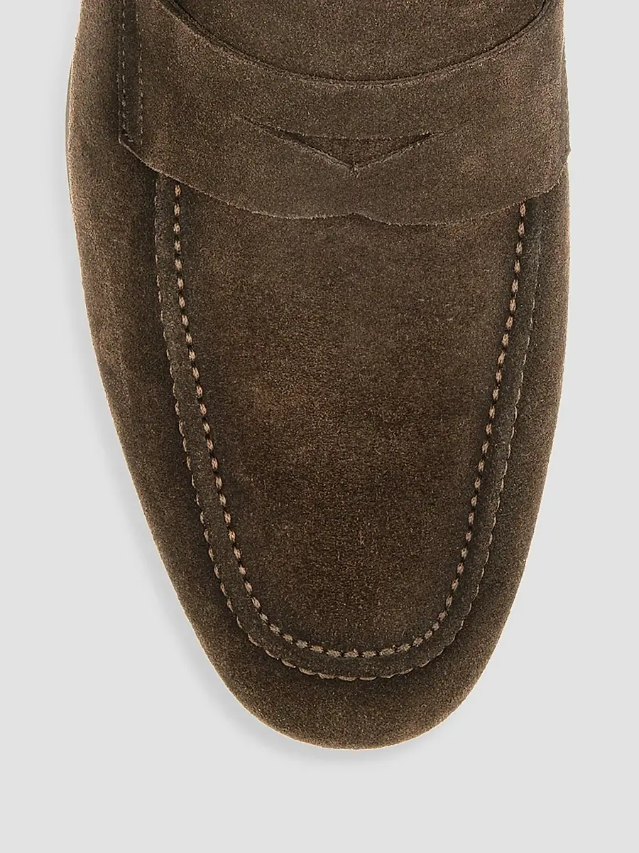 To Boot New York Men's Ronny Suede Penny Loafers | Thumbnail 3 To Boot New York Men's Ronny Suede Penny Loafers | Thumbnail 3