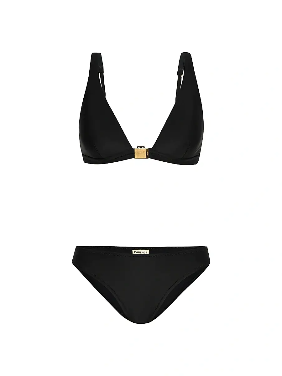 L'Agence Women's Solids Nicole Bikini Bottom | Thumbnail 4