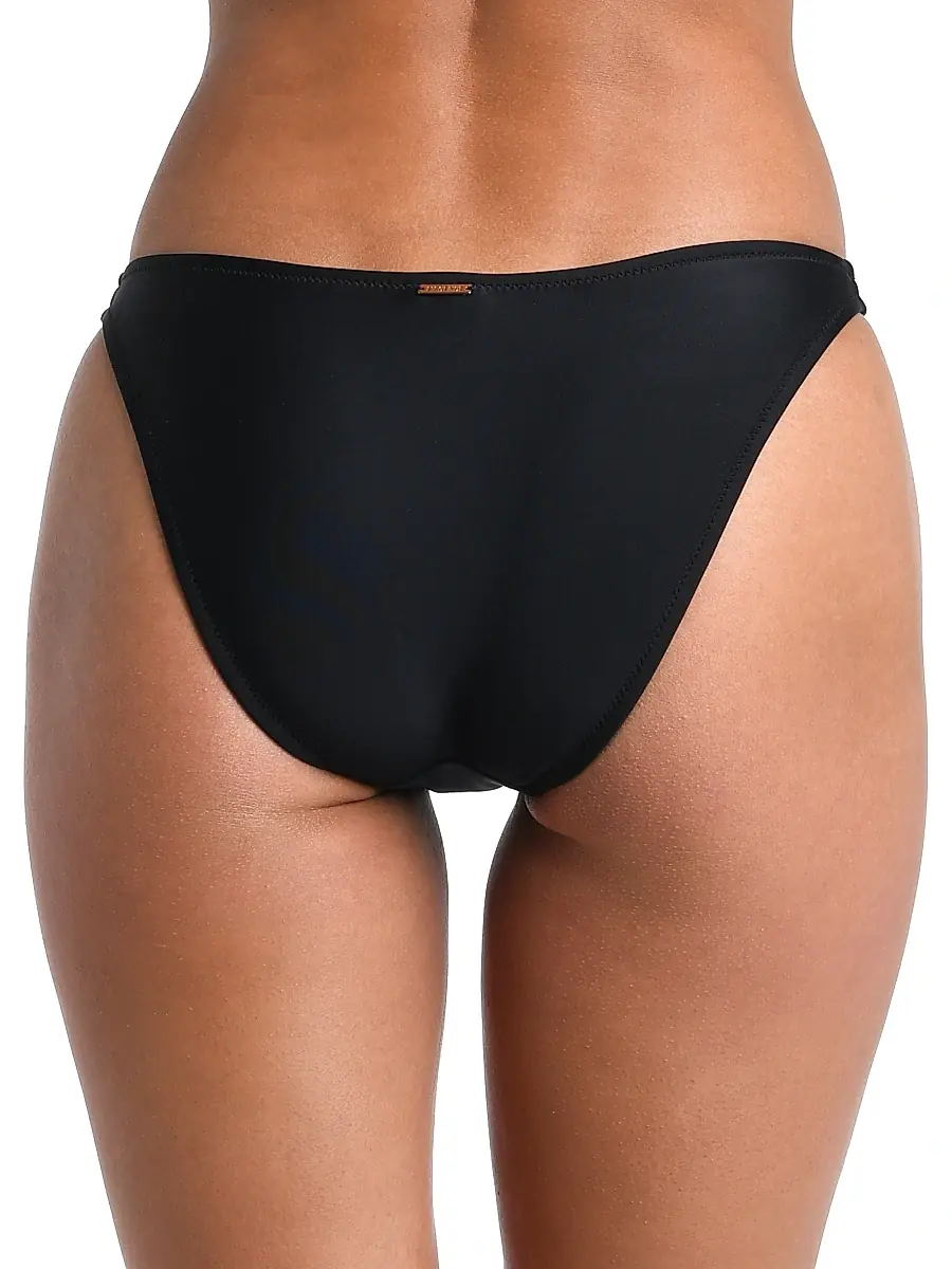L'Agence Women's Solids Jean Scoop-Front Bikini Bottom | Thumbnail 3