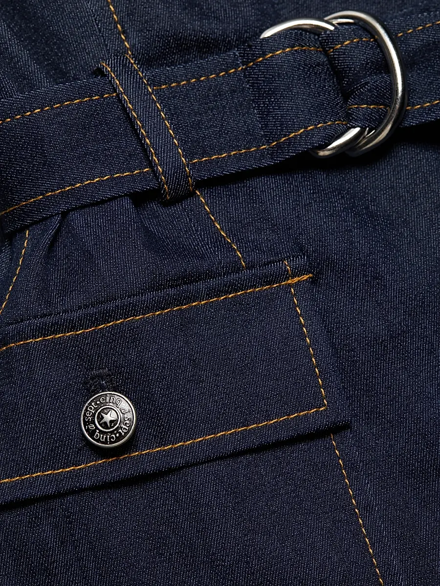 Cinq à Sept Women's Jenessa Denim Blazer Minidress | Thumbnail 7 Cinq à Sept Women's Jenessa Denim Blazer Minidress | Thumbnail 7
