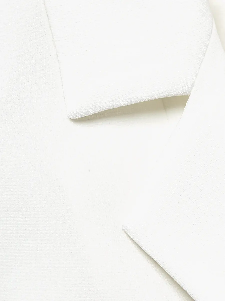Cinq à Sept Women's Khloe Crepe Ruched Blazer | Thumbnail 4