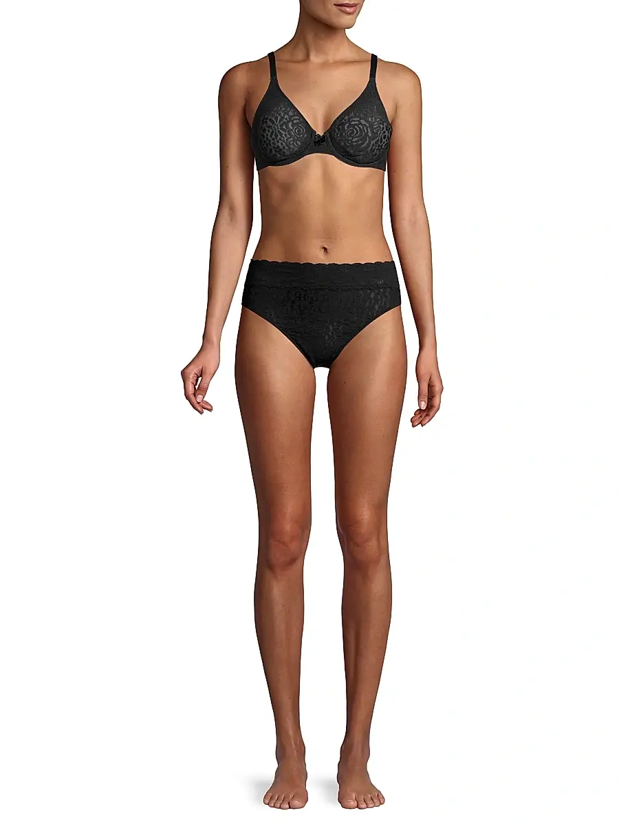 Wacoal Women's Halo Lace Underwire Bra | Thumbnail 2 Wacoal Women's Halo Lace Underwire Bra | Thumbnail 2