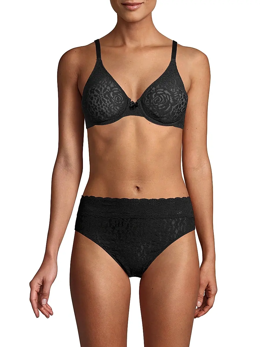 Wacoal Women's Halo Lace Underwire Bra | Thumbnail 3 Wacoal Women's Halo Lace Underwire Bra | Thumbnail 3