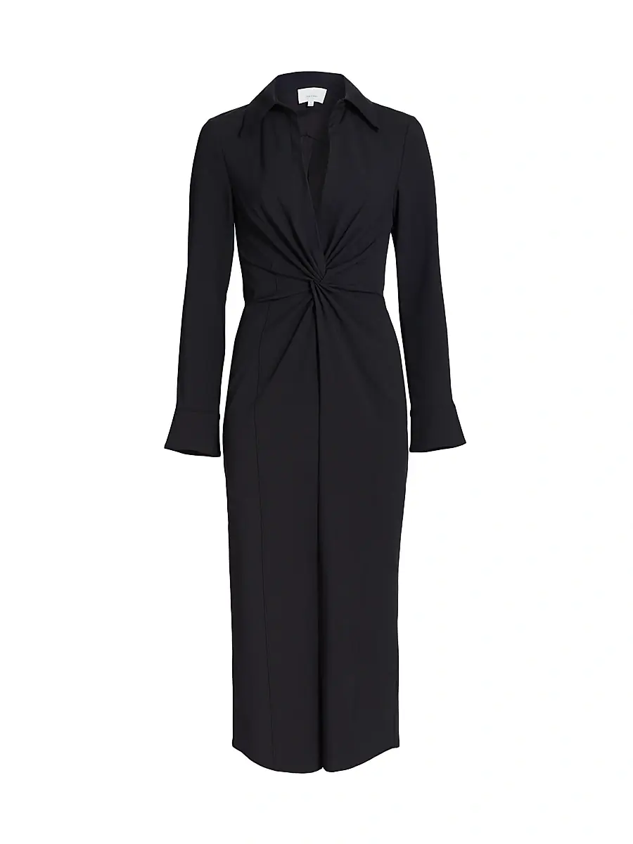 Cinq à Sept Women's Midi Mckenna Dress - Black | Image 1 Cinq à Sept Women's Midi Mckenna Dress - Black | Image 1