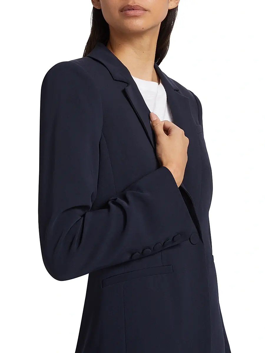 Cinq à Sept Women's Karlie Crepe Blazer | Thumbnail 6 Cinq à Sept Women's Karlie Crepe Blazer | Thumbnail 6