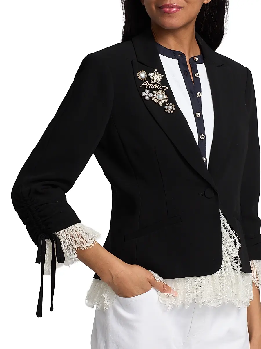 Cinq à Sept Women's Roxie Le Petite Blazer | Thumbnail 6