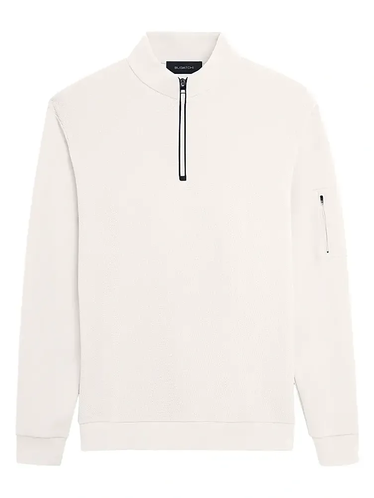 Men's Quarter-Zip Knit Jacket Men's Quarter-Zip Knit Jacket