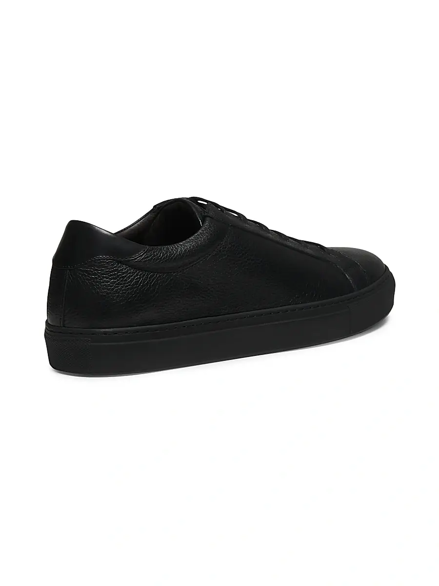 To Boot New York Men's Bloom Leather Sneakers - Nero | Thumbnail 3