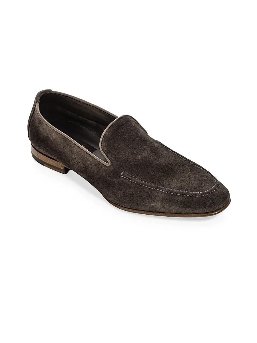 To Boot New York Men's Beamon Suede Loafers | Thumbnail 2