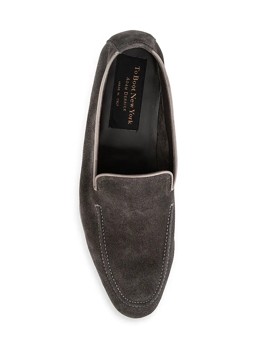 To Boot New York Men's Beamon Suede Loafers | Thumbnail 3