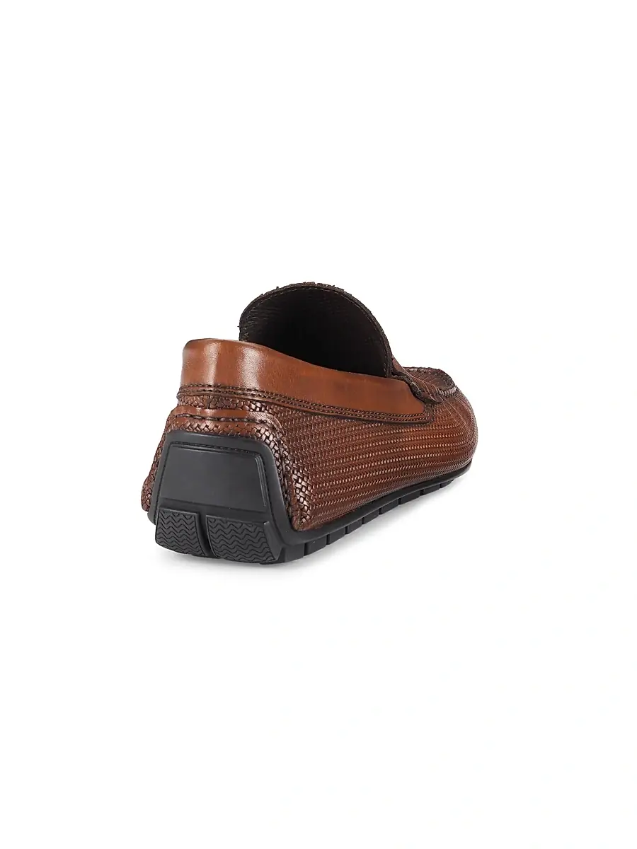 To Boot New York Men's Magnus Leather Driving Moccasins | Thumbnail 3