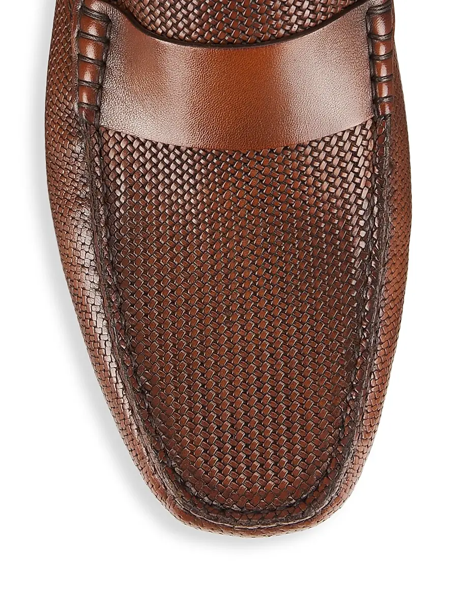 To Boot New York Men's Magnus Leather Driving Moccasins | Thumbnail 4