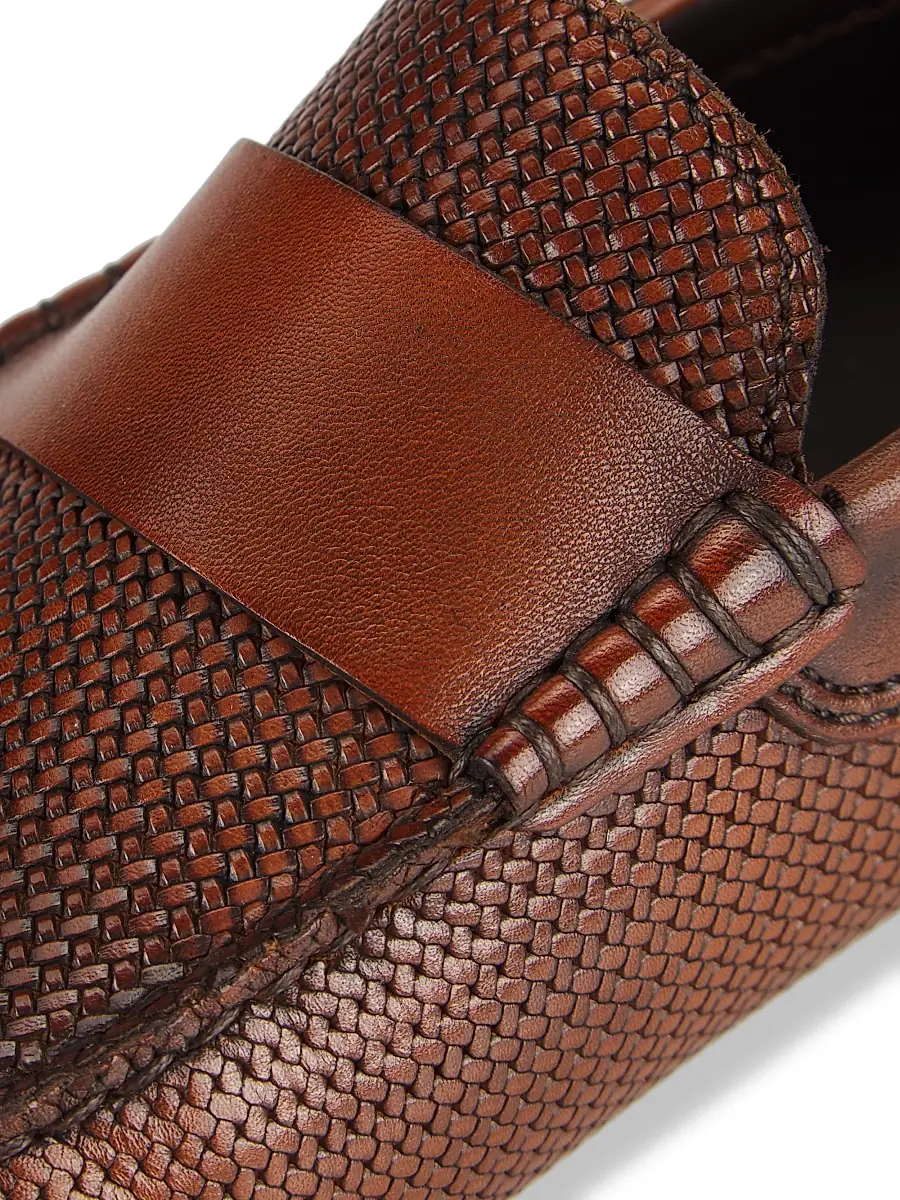 To Boot New York Men's Magnus Leather Driving Moccasins | Thumbnail 6