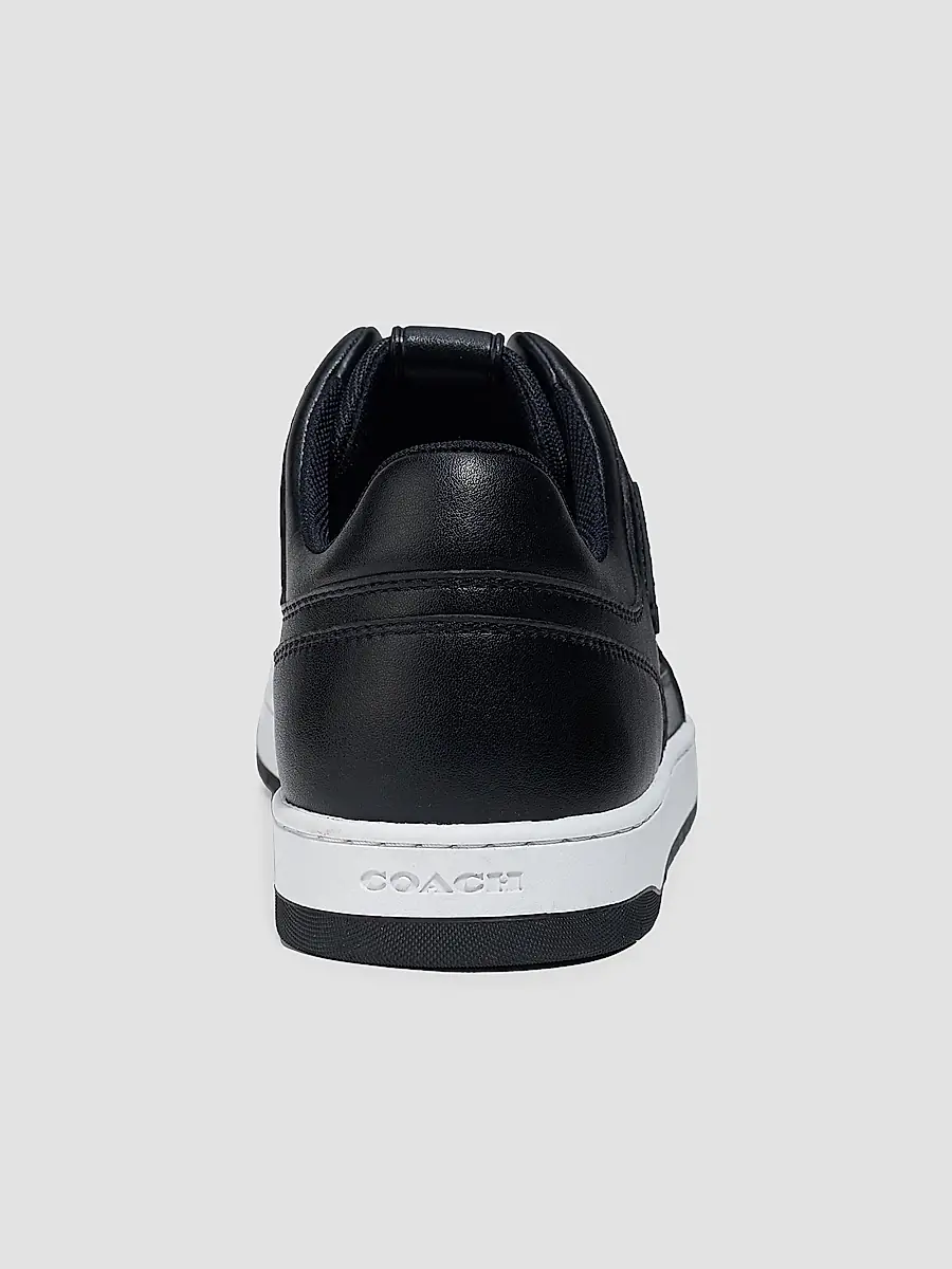 Coach Men's Signature Leather Monogrammed Sneakers | Thumbnail 3