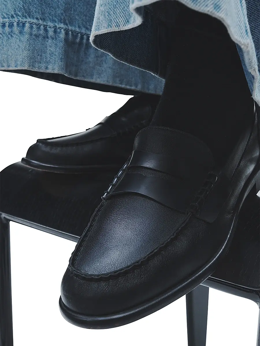 rag & bone Women's Carter Leather Loafers | Thumbnail 5 rag & bone Women's Carter Leather Loafers | Thumbnail 5