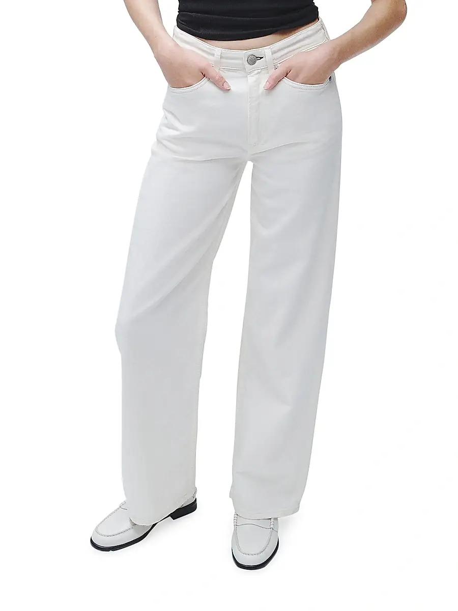 rag & bone Women's Logan Straight-Leg Featherweight Jeans | Thumbnail 3 rag & bone Women's Logan Straight-Leg Featherweight Jeans | Thumbnail 3