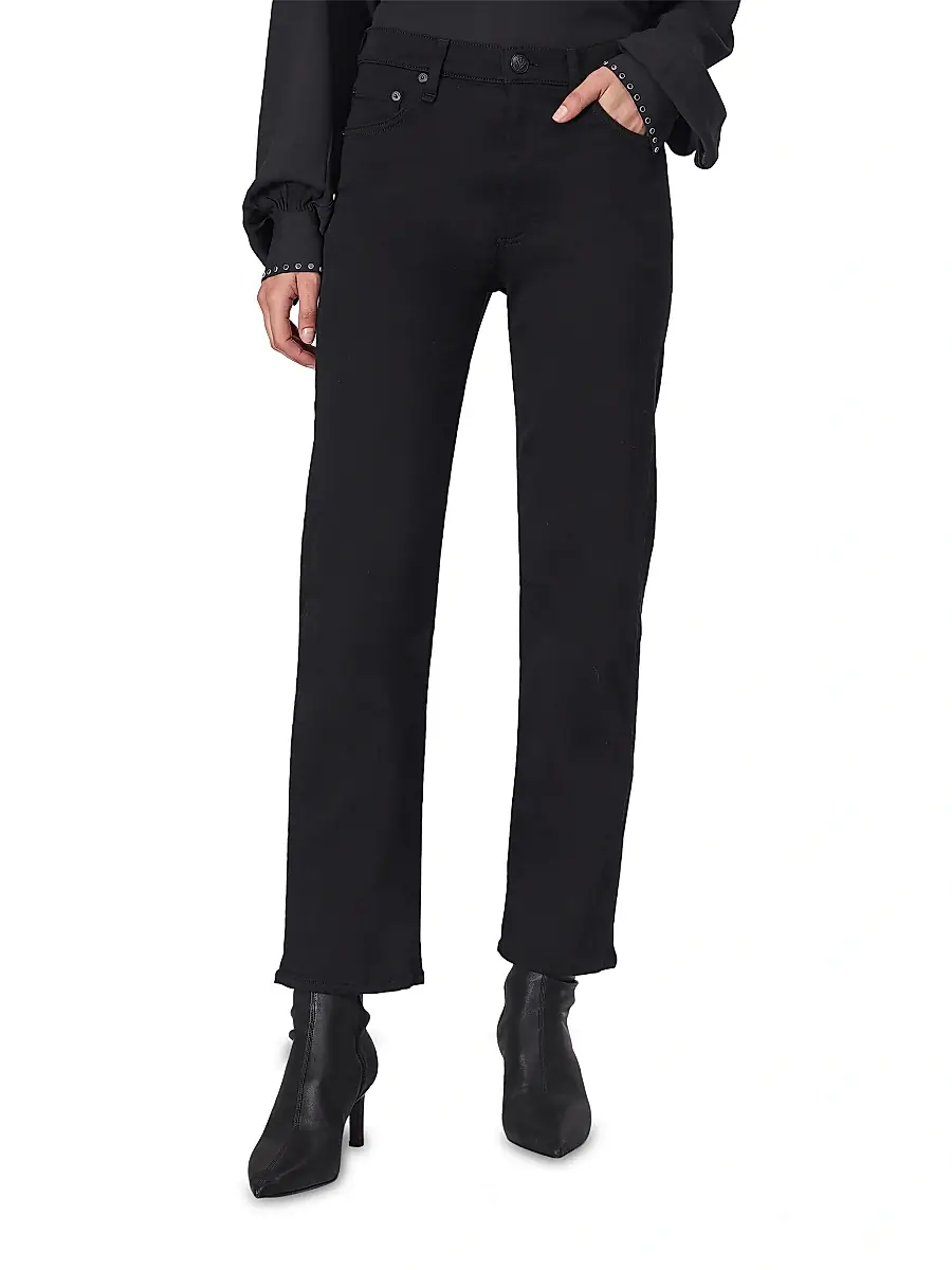 rag & bone Women's Flexi Harlow Stretch Straight-Leg Jeans | Thumbnail 3 rag & bone Women's Flexi Harlow Stretch Straight-Leg Jeans | Thumbnail 3