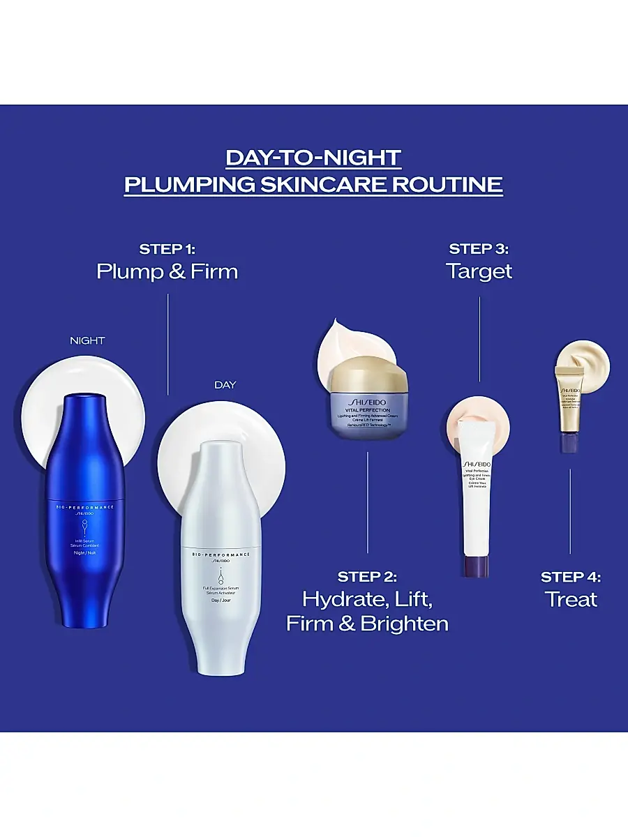 Shiseido Women's Day-To-Night 5-Piece Plumping Skincare Set | Thumbnail 7 Shiseido Women's Day-To-Night 5-Piece Plumping Skincare Set | Thumbnail 7