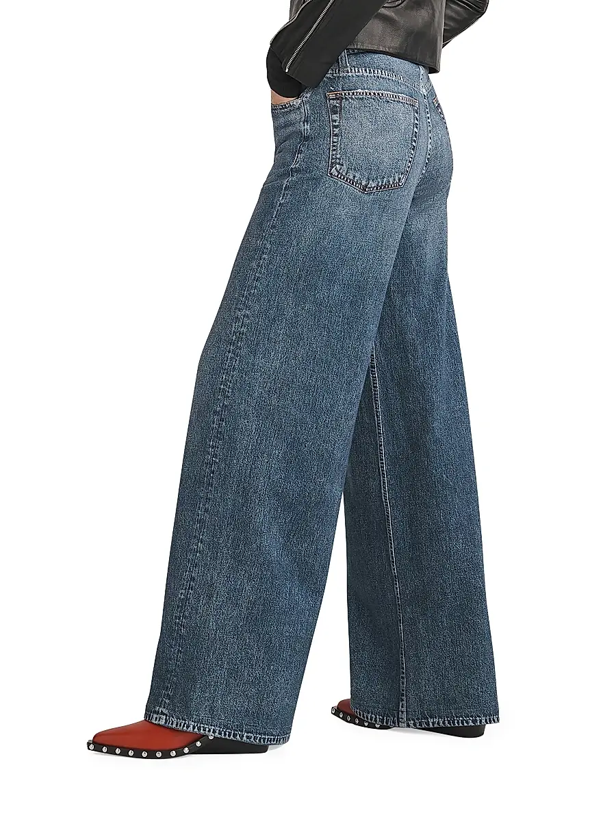 rag & bone Women's rb Miramar Sofie Wide-Leg Jeans | Thumbnail 4 rag & bone Women's rb Miramar Sofie Wide-Leg Jeans | Thumbnail 4