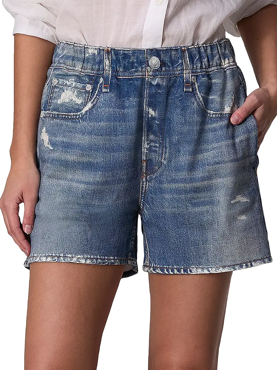 rag & bone Women's rb Miramar Cotton Walking Shorts | Thumbnail 3 rag & bone Women's rb Miramar Cotton Walking Shorts | Thumbnail 3