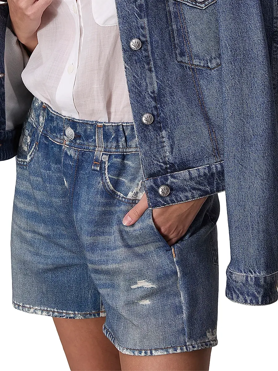 rag & bone Women's rb Miramar Cotton Walking Shorts | Thumbnail 7 rag & bone Women's rb Miramar Cotton Walking Shorts | Thumbnail 7