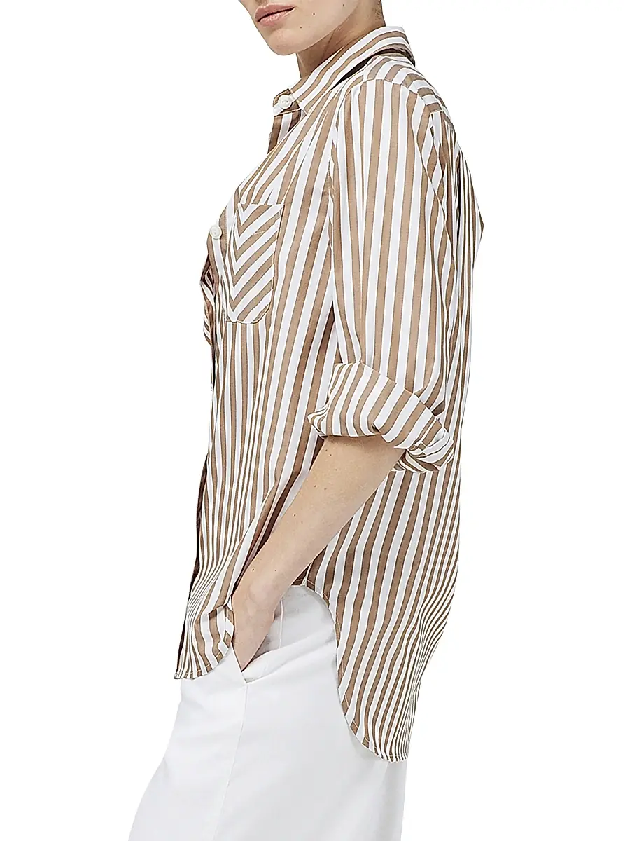 rag & bone Women's Maxine Cotton Shirt | Thumbnail 4 rag & bone Women's Maxine Cotton Shirt | Thumbnail 4