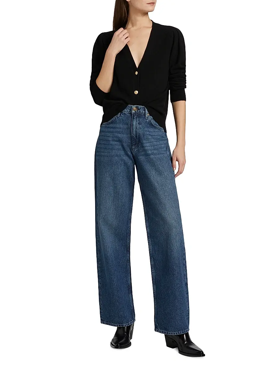 rag & bone Women's Shea High-Rise Relaxed Straight-Leg Jeans | Thumbnail 2 rag & bone Women's Shea High-Rise Relaxed Straight-Leg Jeans | Thumbnail 2