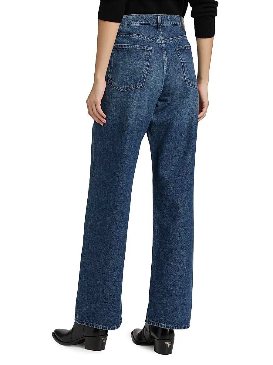 rag & bone Women's Shea High-Rise Relaxed Straight-Leg Jeans | Thumbnail 5 rag & bone Women's Shea High-Rise Relaxed Straight-Leg Jeans | Thumbnail 5