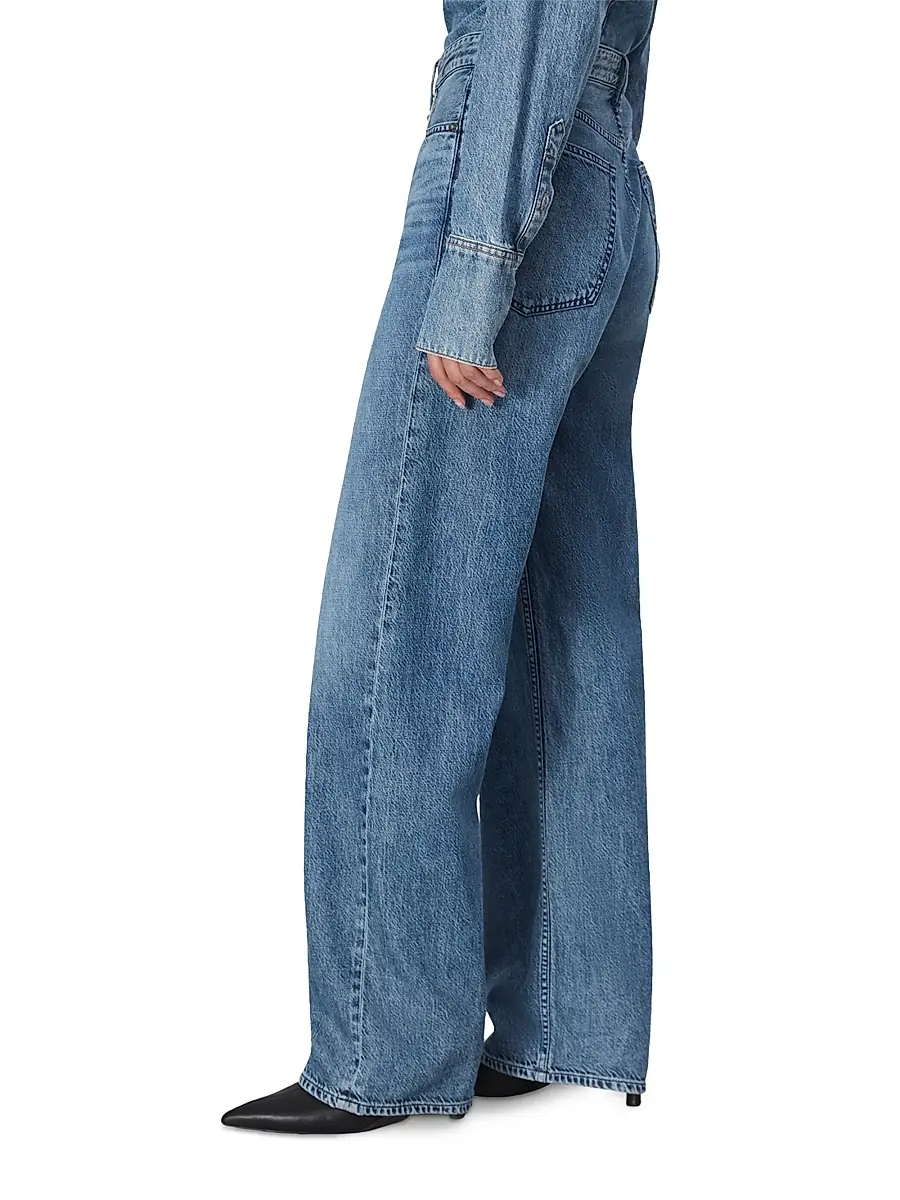 rag & bone Women's Logan High-Rise Wide-Leg Jeans | Thumbnail 4 rag & bone Women's Logan High-Rise Wide-Leg Jeans | Thumbnail 4