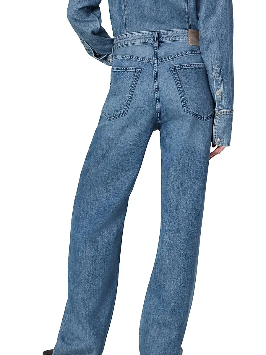 rag & bone Women's Logan High-Rise Wide-Leg Jeans | Thumbnail 5 rag & bone Women's Logan High-Rise Wide-Leg Jeans | Thumbnail 5