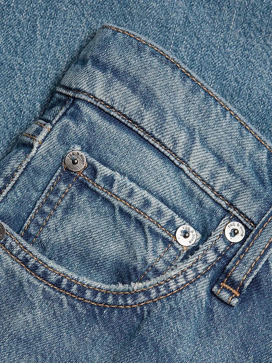 rag & bone Women's Featherweight Sofie Wide-Leg Jeans | Thumbnail 7