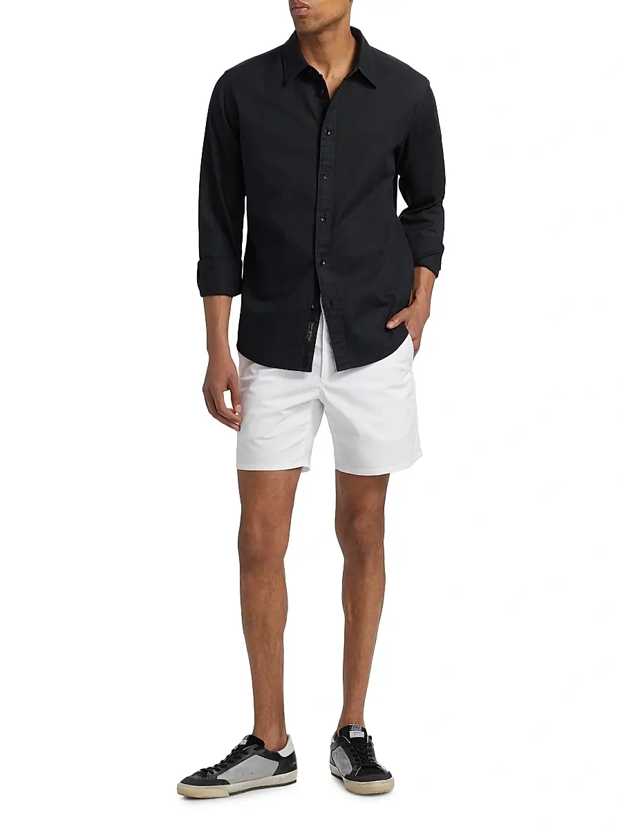 rag & bone Men's Tomlin Cotton Button-Front Shirt | Thumbnail 2 rag & bone Men's Tomlin Cotton Button-Front Shirt | Thumbnail 2