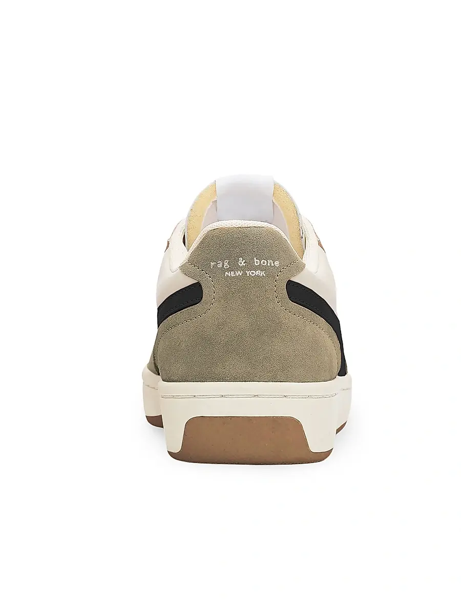 rag & bone Women's Retro Suede Court Sneakers | Thumbnail 2 rag & bone Women's Retro Suede Court Sneakers | Thumbnail 2