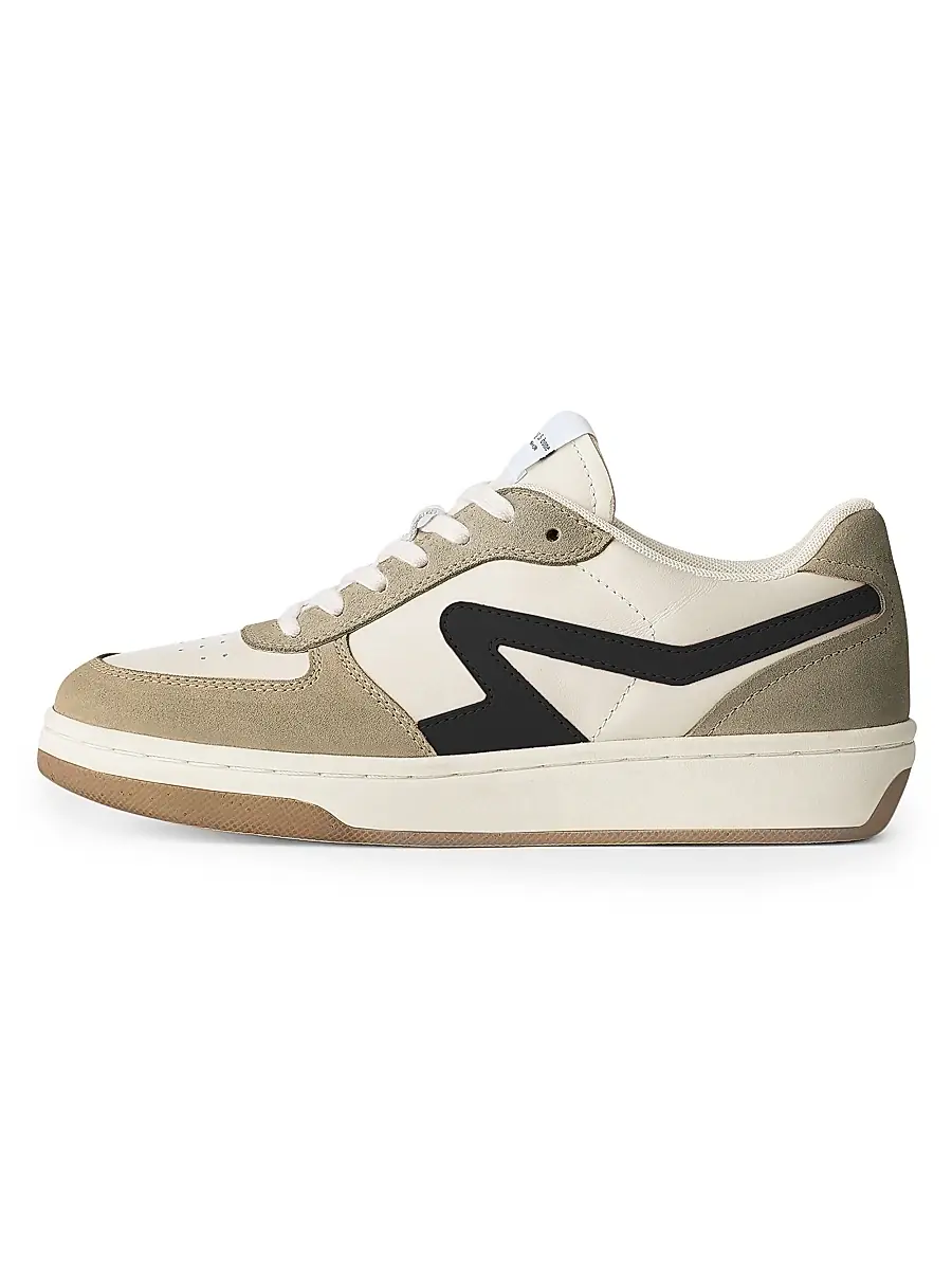rag & bone Women's Retro Suede Court Sneakers