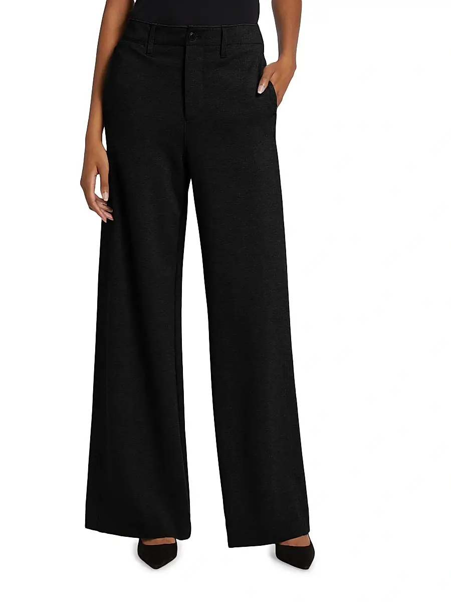 rag & bone Women's Sofie Ponte Wide-Leg Pants | Thumbnail 3