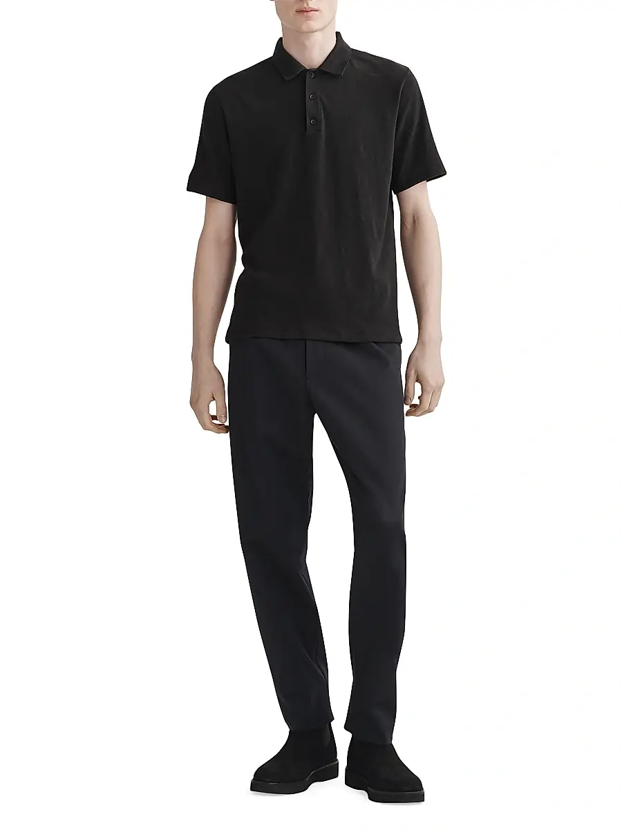 rag & bone Men's Classic Flame Polo Shirt | Thumbnail 2