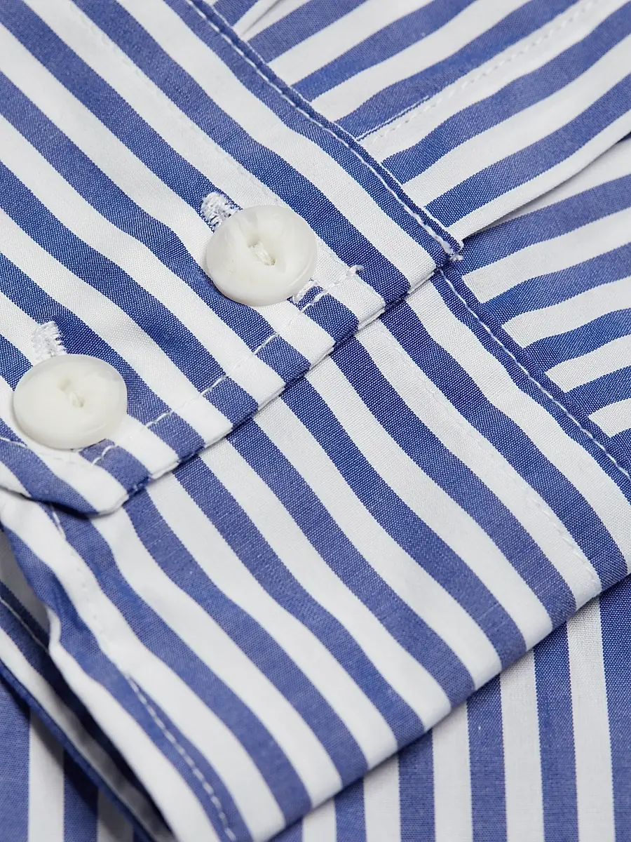 rag & bone Women's Maxine Cotton Poplin Striped Shirt | Thumbnail 7 rag & bone Women's Maxine Cotton Poplin Striped Shirt | Thumbnail 7