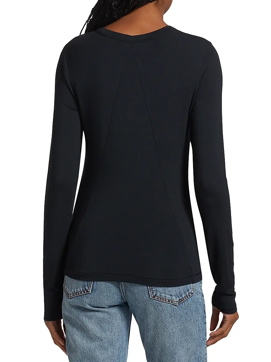 rag & bone Women's ICONS Luca Slim Long-Sleeve T-Shirt | Thumbnail 5 rag & bone Women's ICONS Luca Slim Long-Sleeve T-Shirt | Thumbnail 5