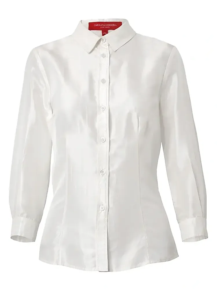 Women's Signature Taffeta Blouse Women's Signature Taffeta Blouse