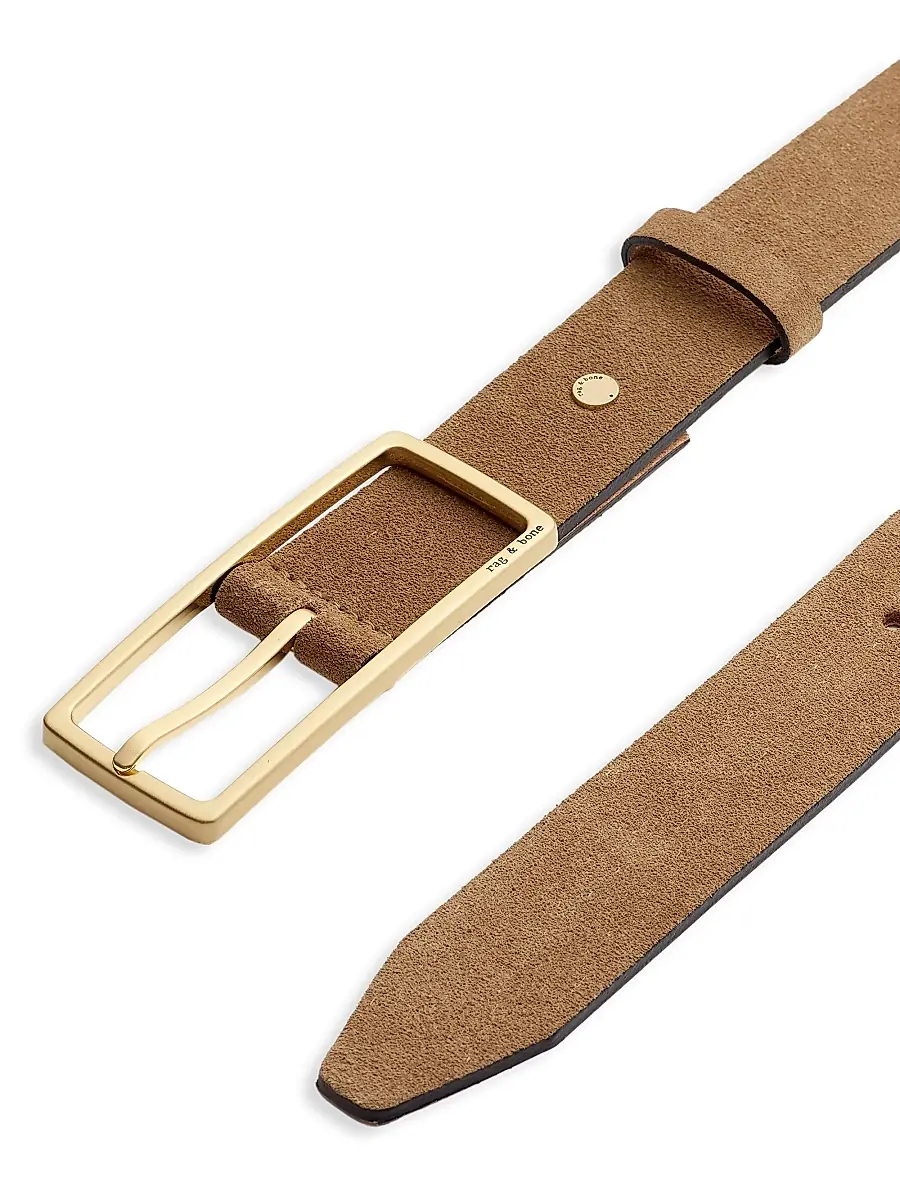 rag & bone Women's Rebound Suede Belt | Thumbnail 2 rag & bone Women's Rebound Suede Belt | Thumbnail 2