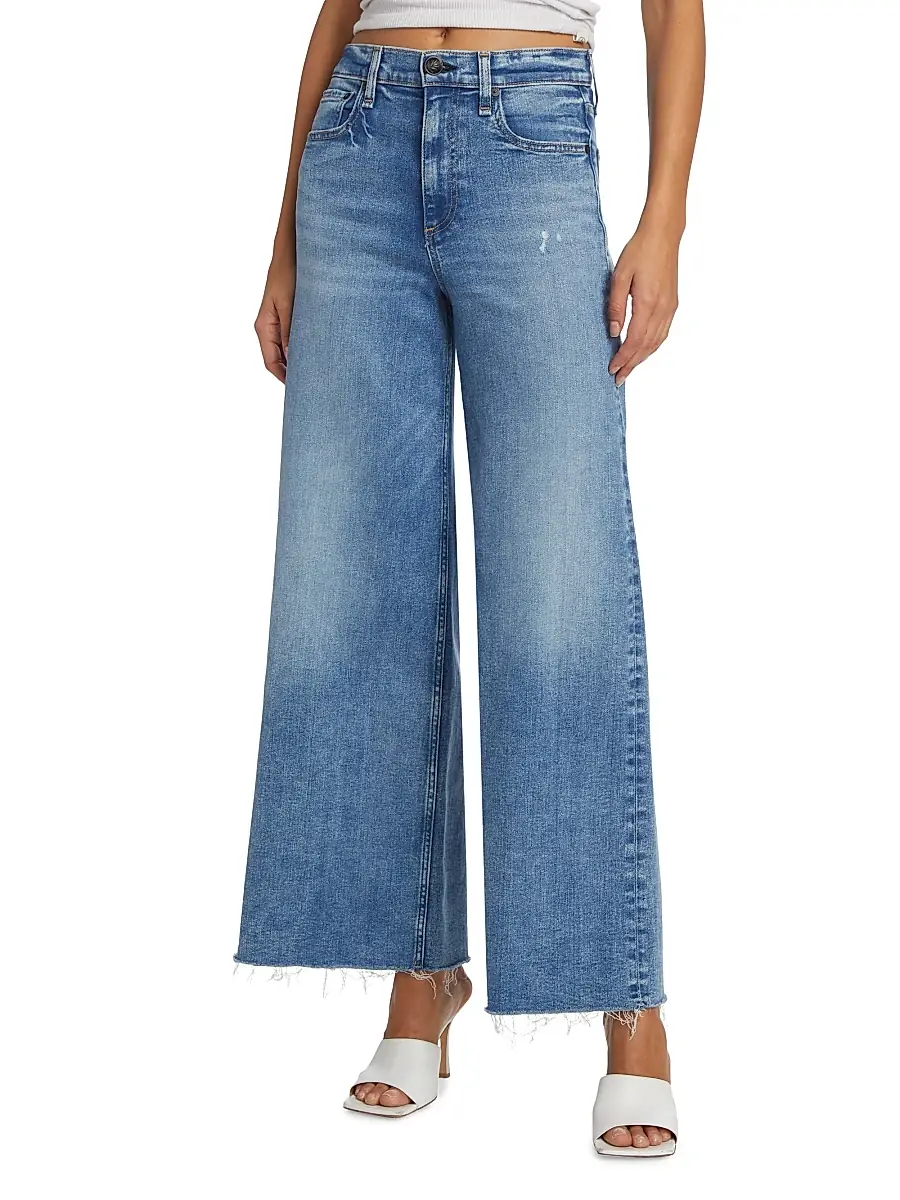 rag & bone Women's Flexi Sofie Wide-Leg Cropped Jeans | Thumbnail 3 rag & bone Women's Flexi Sofie Wide-Leg Cropped Jeans | Thumbnail 3