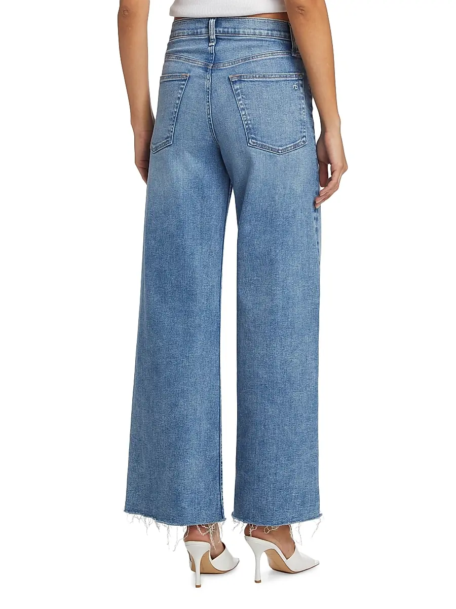 rag & bone Women's Flexi Sofie Wide-Leg Cropped Jeans | Thumbnail 5 rag & bone Women's Flexi Sofie Wide-Leg Cropped Jeans | Thumbnail 5