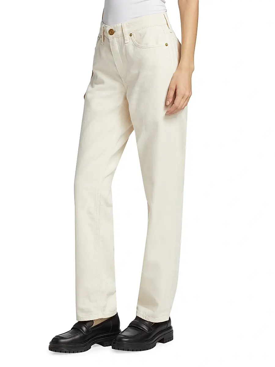 rag & bone Women's Dre Featherweight Mid-Rise Baggy Jeans | Thumbnail 4 rag & bone Women's Dre Featherweight Mid-Rise Baggy Jeans | Thumbnail 4