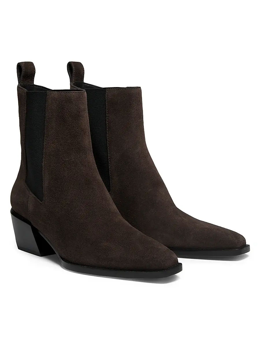 rag & bone Women's Joni Suede Chelsea Boots | Thumbnail 2