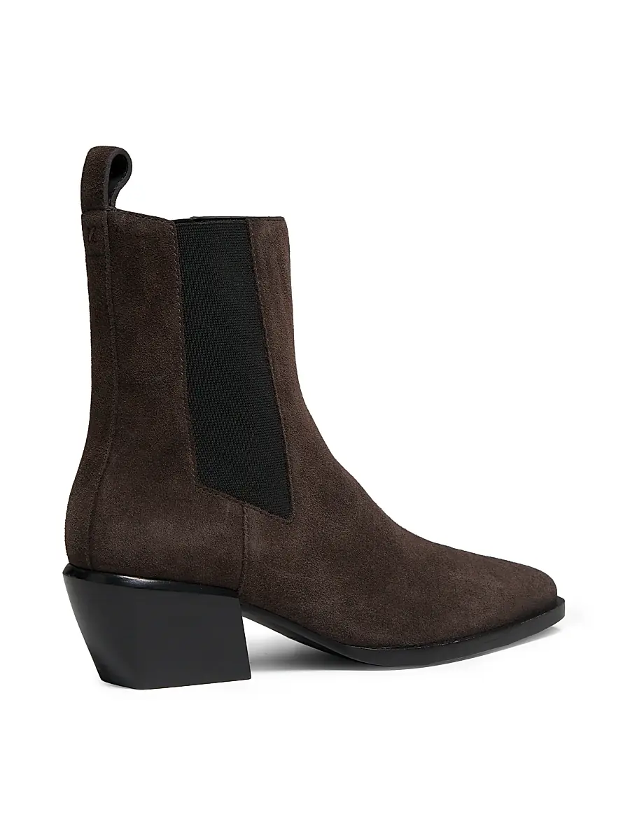 rag & bone Women's Joni Suede Chelsea Boots | Thumbnail 3